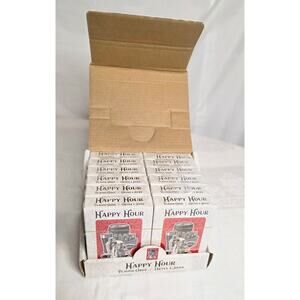 Case of 12 Rivers Edge Happy Hour High Quality Playing Cards Unopened Orig. Box